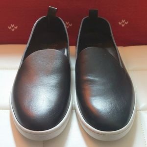 Pantofola D'Oro black leather loafer, size EU41, NWOB